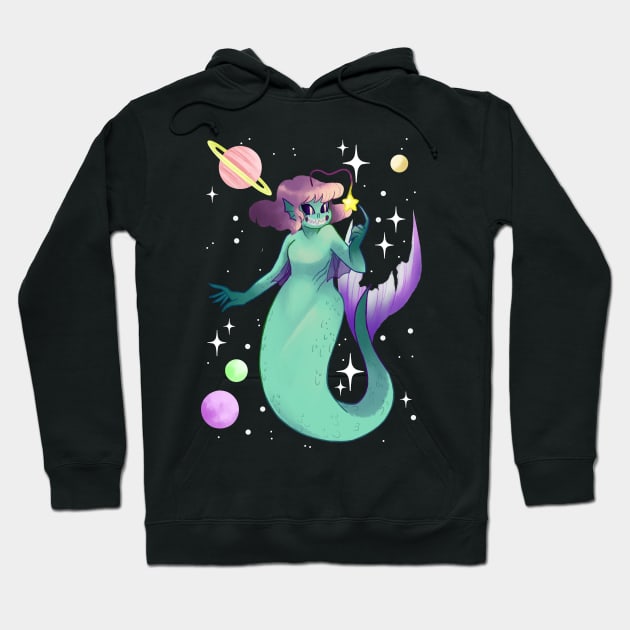 (space)mermaid bait Hoodie by pumpkinnqueenn